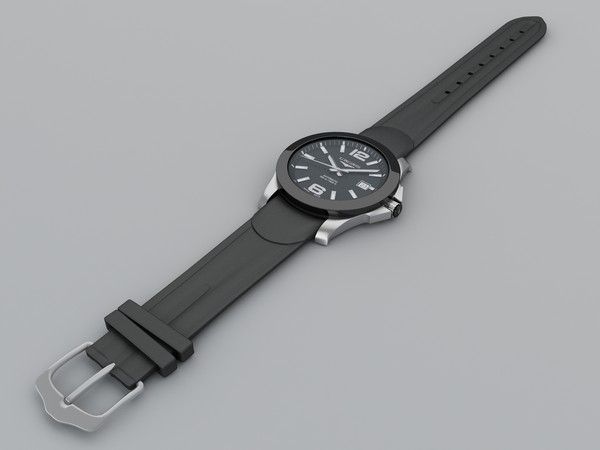 watch longines conquest 3ds - Watch Longines Hydroconquest... by VisuArt3D